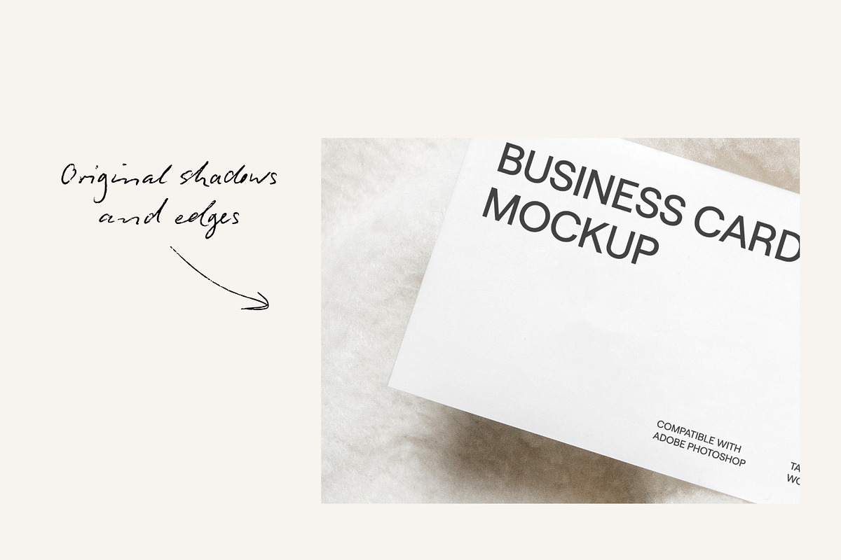 Minimalist Business Card Mockup PSD, a Print Template by Area Mockups (Photo 3 of 3)