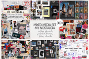 COLLAGE BUNDLE pack (1800+), an Object Graphic by lerinartstudio (Thumbnail 4 of 10)