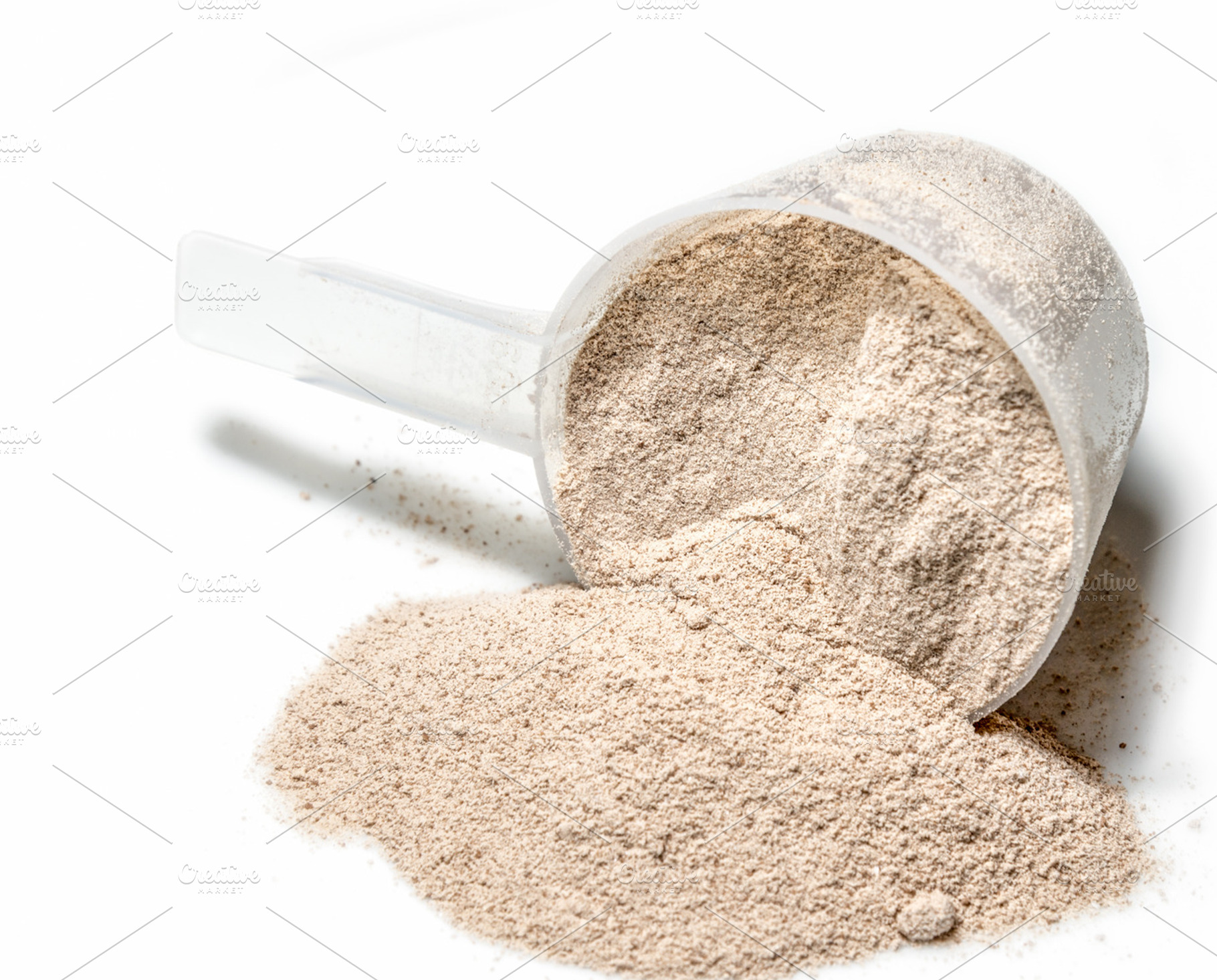 Whey Protein Powder Spoon macro, a Health & Medical Photo by PeoGeo Studio