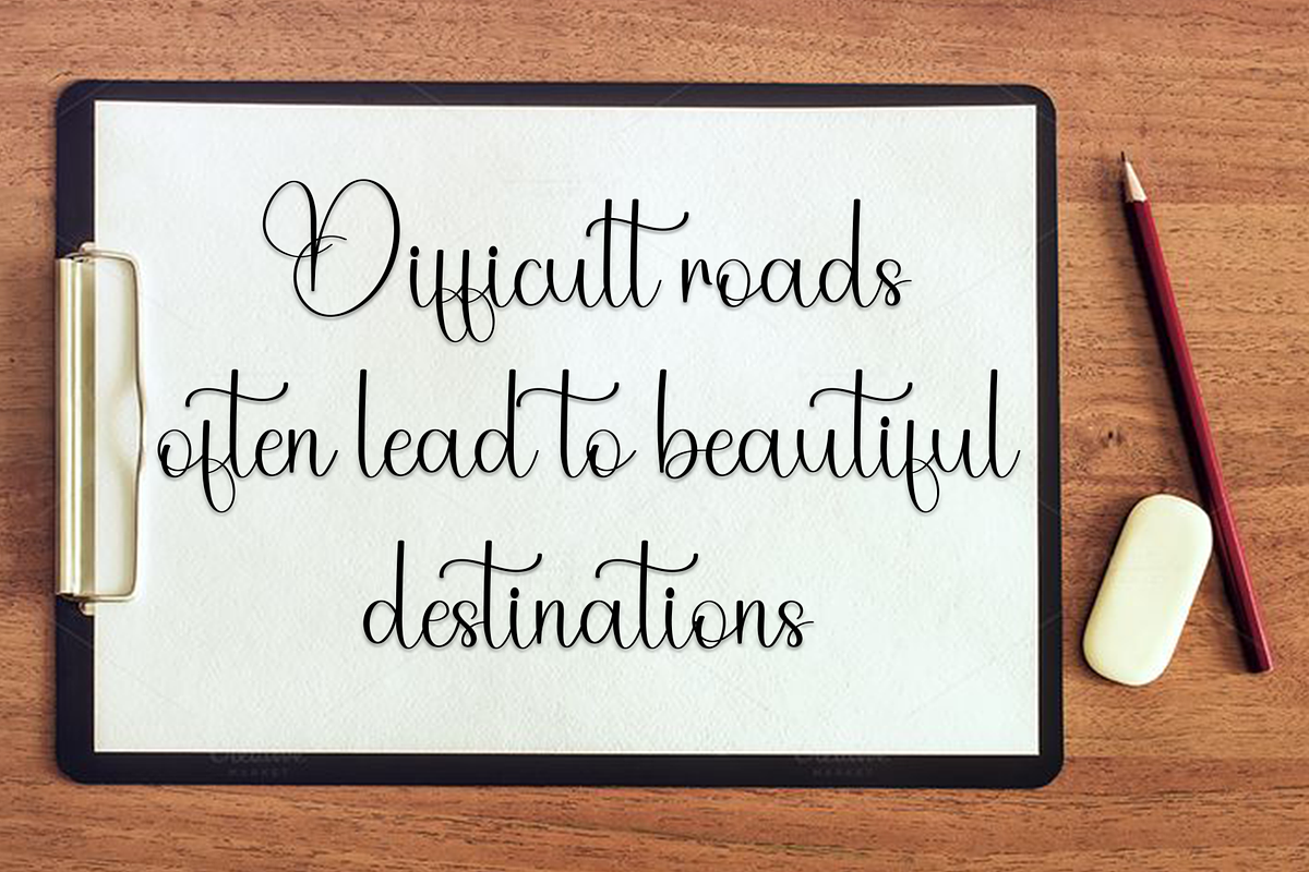 Thunderbold, a Handwritten Font by FreshTypeINK (Photo 4 of 8)