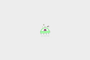 Magical Cats Aliens Set, an Animal Illustration by Annie Konst (Thumbnail 8 of 8)