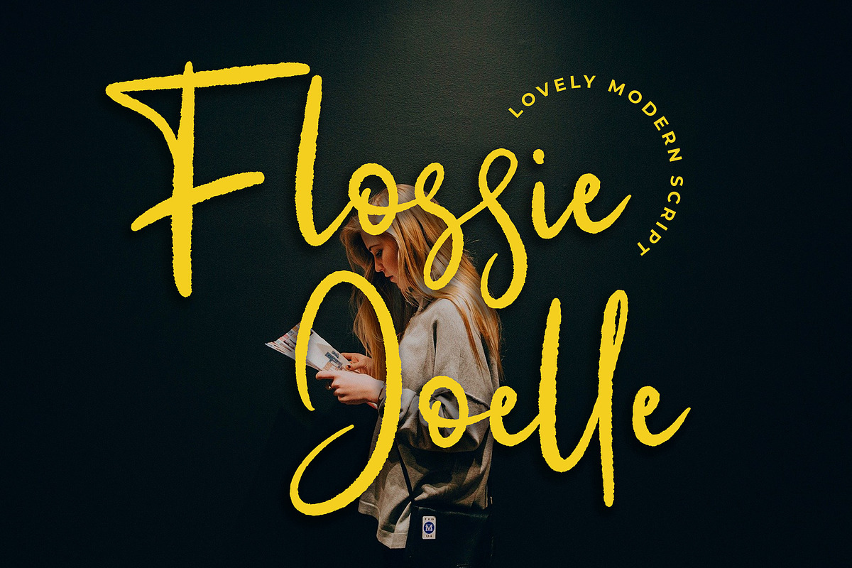 Flossie Joelle Modern Script Font