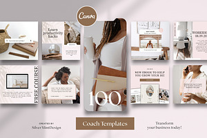 Coach instagram templates