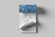 Paper Notebook Mockup, an Advertising Mockup by Se٧enStudio (Thumbnail 4 of 5)