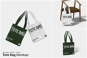 Tote Bag Mockup, a Bottom Mockup by Unerispace