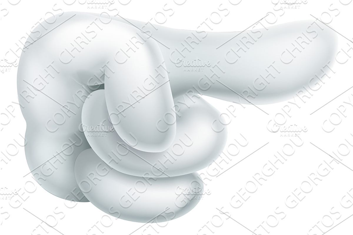 Hand Finger Pointing Side Profile, an Object Illustration by Christos Georghiou