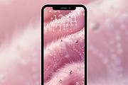 Pink Fur & Pearls Luxury Phone BG, a Graphic by Kalindiprints (Thumbnail 4 of 6)