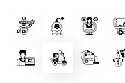 Marketing icons, a Duotone Icon by Prosymbols (Thumbnail 10 of 10)
