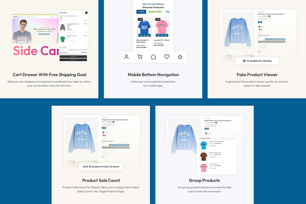 T-Shirt Printing | Shopify Theme, a Shopify Template by LogicGo Shopify Experts (Photo 5 of 7)