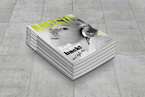Magazine Cover Template 1