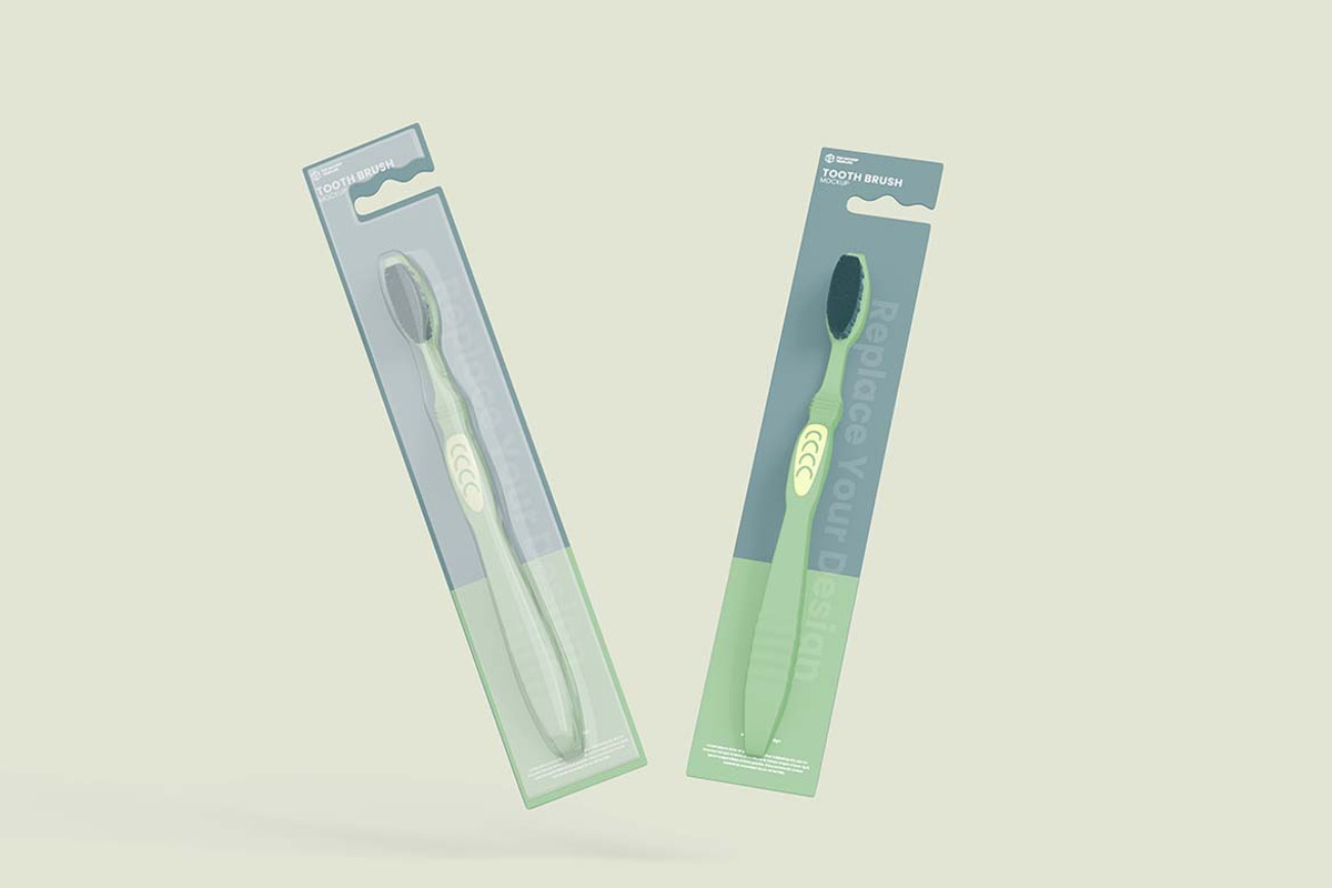 Toothbrush Mockup, a Packaging Mockup by tiyasprabawa (Photo 4 of 5)
