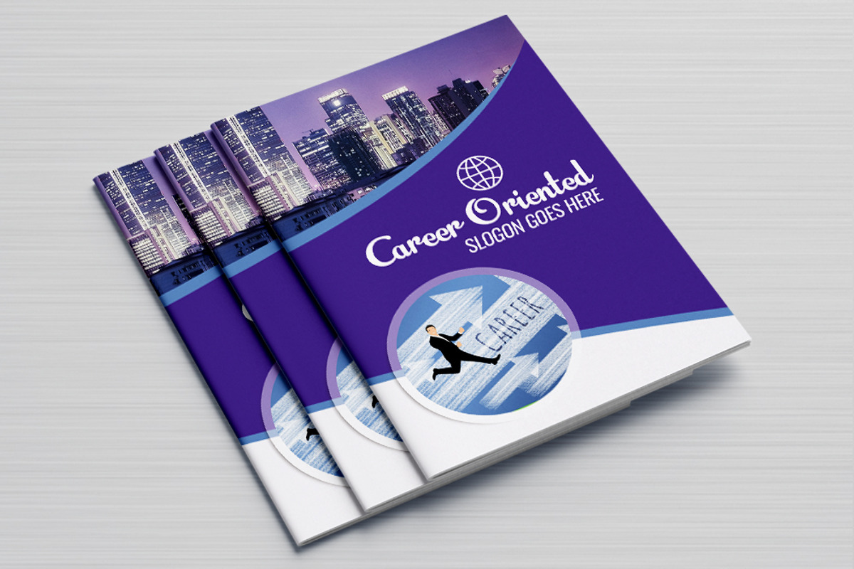 Business Annual Report 16 Pages, a Brochure Template by Psd Templates (Photo 1 of 9)
