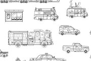 Urban Traffic Set Bundle, an Illustration by Masha Tace (Thumbnail 6 of 6)
