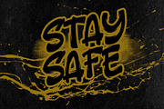 GravBOOM GRAFFITI FONT, a Blackletter Font by dansdesign (Thumbnail 5 of 6)