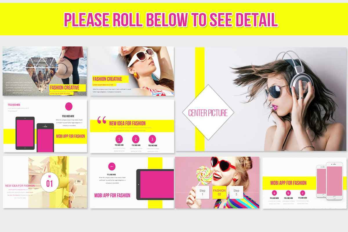 Fashion Creative Presentation, a Presentation Template by SlideBester (Photo 5 of 11)