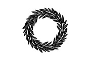 Floral Wreath Circle SVG Bundle, an Illustration by Creativeshirt (Thumbnail 33 of 51)