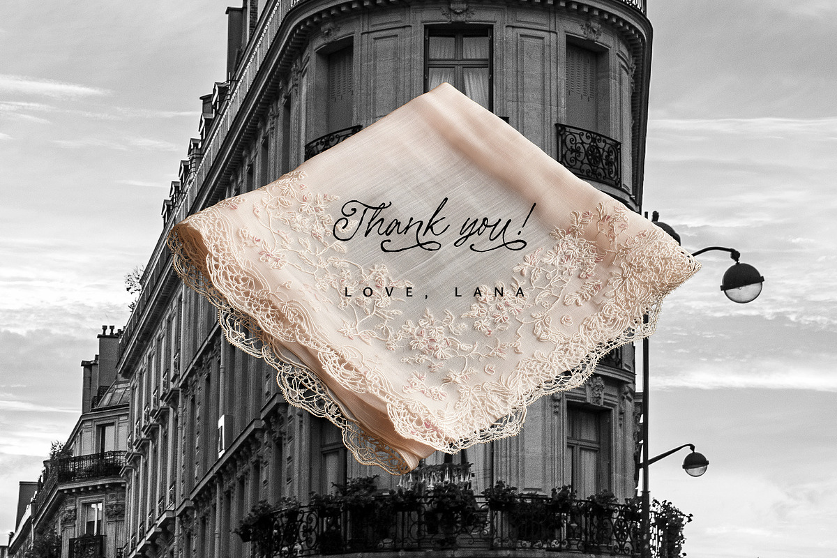 Vintage Pink Lace, Bows & Papers, an Object Graphic by Lana Elanor (Photo 15 of 15)