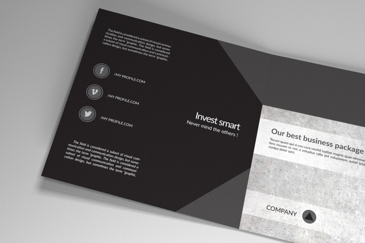 Indesign Square Brochure Sharp, a Brochure Template by RudanStudio (Photo 4 of 7)