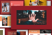 Hot Color Keynote Template, a Presentation Template by Inkofert (Thumbnail 10 of 11)