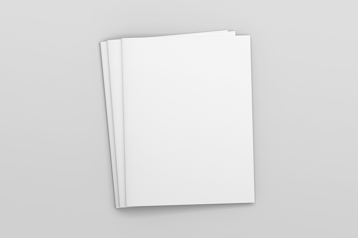 Top View Magazine Mockup, a Print Template by Petr Stránský (Photo 3 of 3)