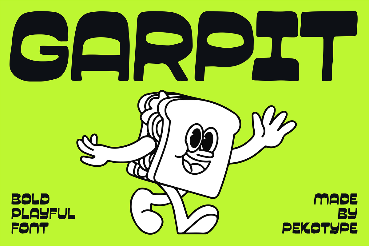 Garpit Organic Reverse Contrast Font, a Sans Serif Font by Pekotype (Photo 1 of 16)