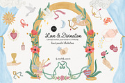 Hand-Painted Celestial Clipart, an Object Illustration by Essentially Nomadic (Thumbnail 1 of 11)