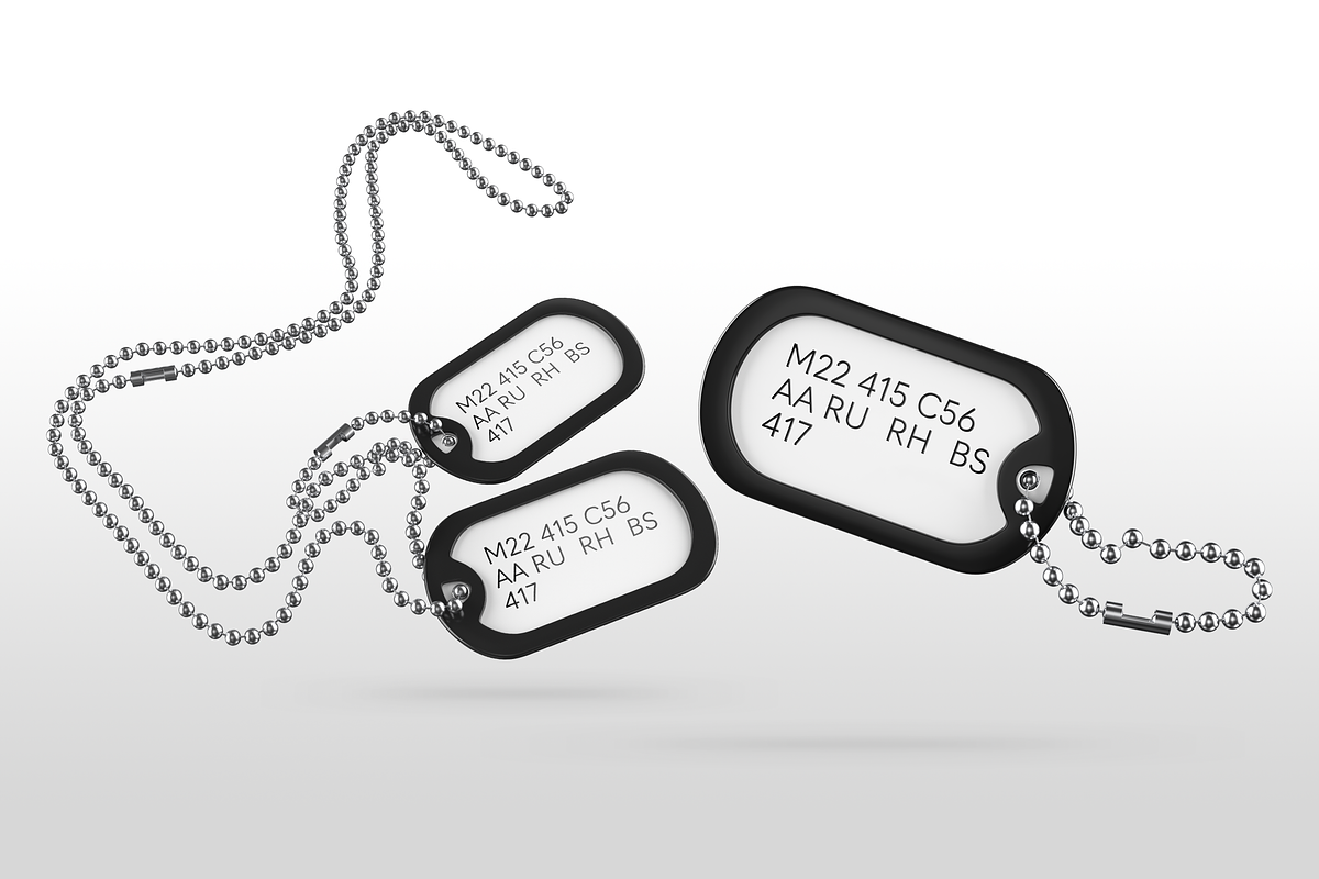 Dog Tag Mockups, a Product Mockup by Stockware
