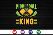 Pickleball SVG Bundle, an Object Graphic by SVGCuteShop (Thumbnail 4 of 7)