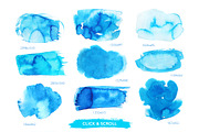 Big pack of watercolor backgrounds., a Texture Graphic by Asya Mix (Thumbnail 5 of 6)
