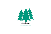 Pine Trees Logo, a Branding & Logo Template by MLJ studios (Thumbnail 1 of 3)