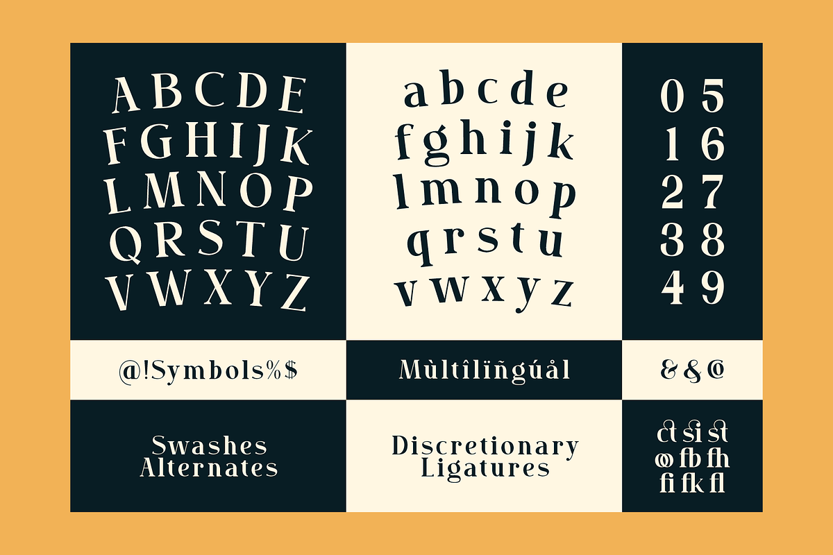 Bilgosia - Display Family Font, a Font by Subqi Std (Photo 4 of 9)