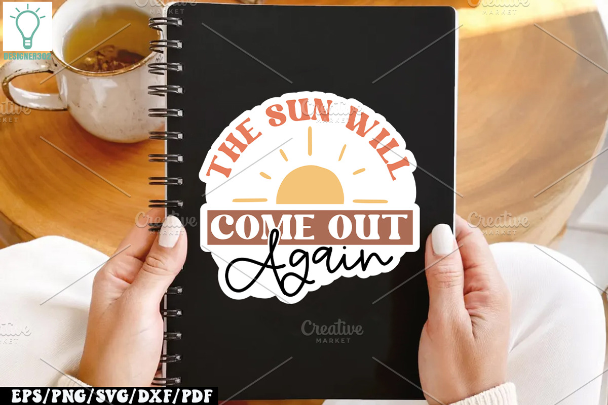 Boho Mental Health Sticker Bundle, a Graphic by Designer302 (Photo 15 of 22)
