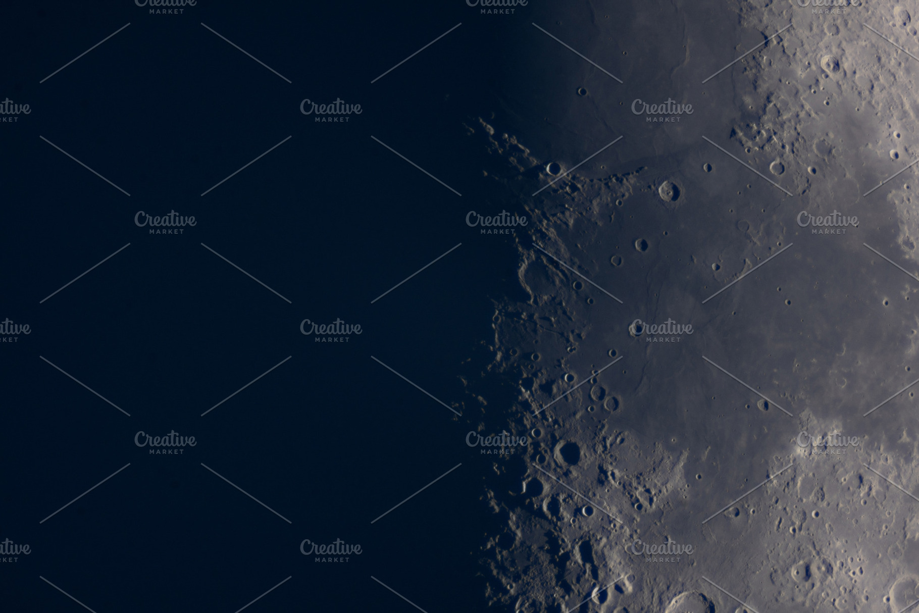 Close-up view of the moon's craters, a Background Photo by Elena Vagengeim