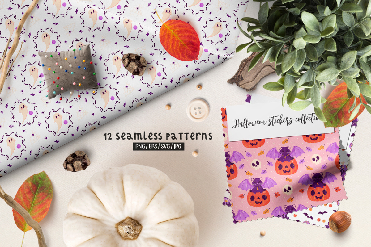 Halloween stickers collection, an Object Graphic by DariSmartArt (Photo 7 of 11)
