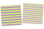 Mardi Gras background pattern, a Pattern Graphic by IrinaShishkova (Thumbnail 3 of 6)
