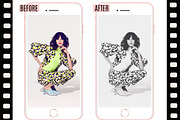 Black and white Soft Modern presets, a Plug-in Add-On by The Mood Setter (Thumbnail 3 of 5)
