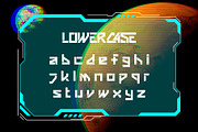 The Savior | Futuristic Font, a Font by Aksara Typefoundry (Thumbnail 4 of 7)