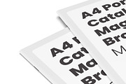 A4 Portrait Magazine Brochure Mockup, a Books & Magazine Mockup by Illusiongraphic (Thumbnail 17 of 28)