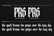 Lawless, a Serif Font by the-sastra (Thumbnail 2 of 2)