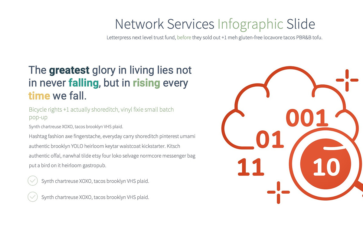 Network Services PowerPoint Template, a Presentation Template by Pulsecolor (Photo 7 of 10)