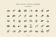 FOOD & COOKING illustrations, a Food Illustration by Crocus Paperi (Thumbnail 3 of 7)