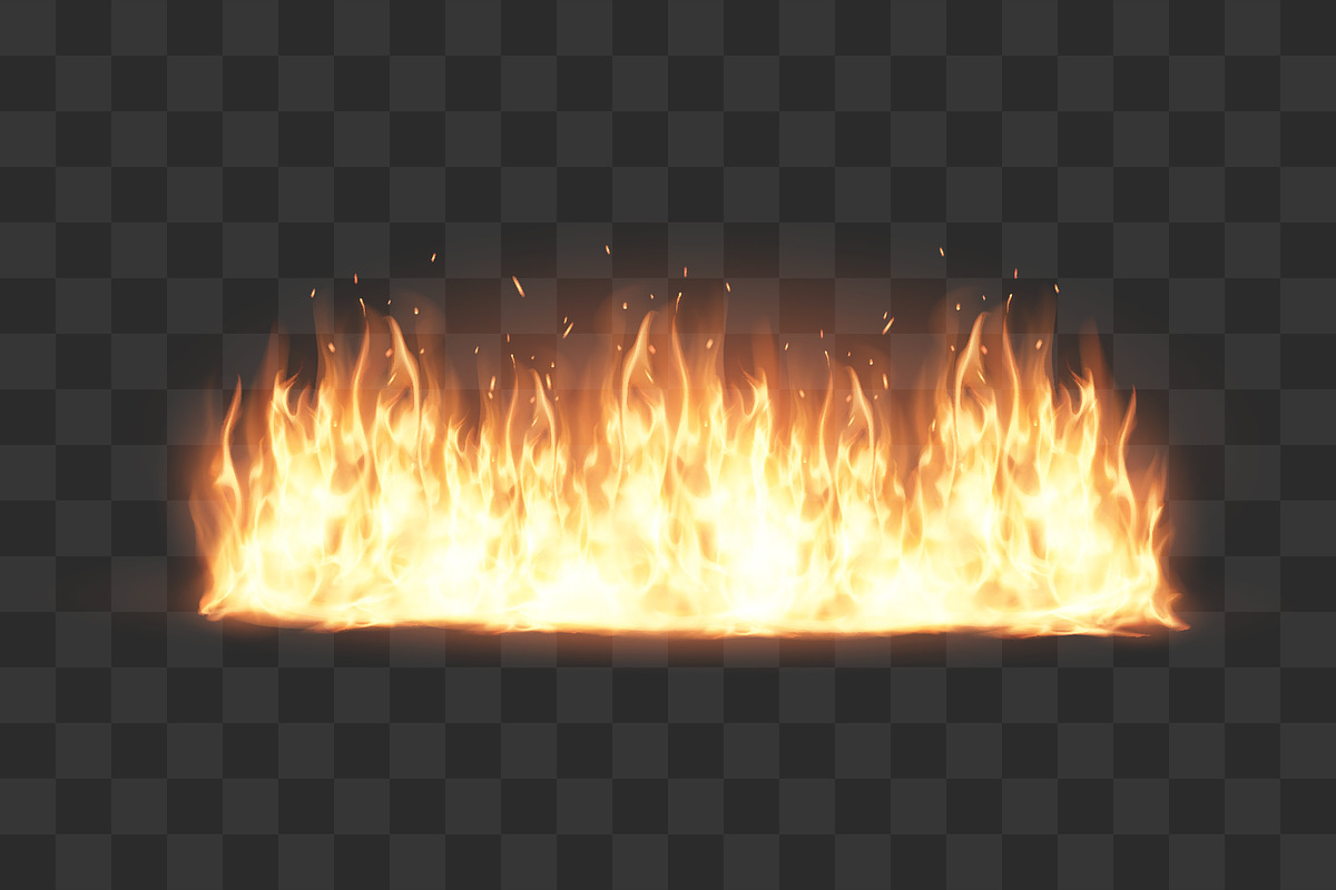 illustration of burning fire flame, an Illustration by Tomass2015 (Photo 2 of 2)