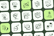 Communication and Conversation Icon, an Outline Icon by Vectors Market (Thumbnail 5 of 8)
