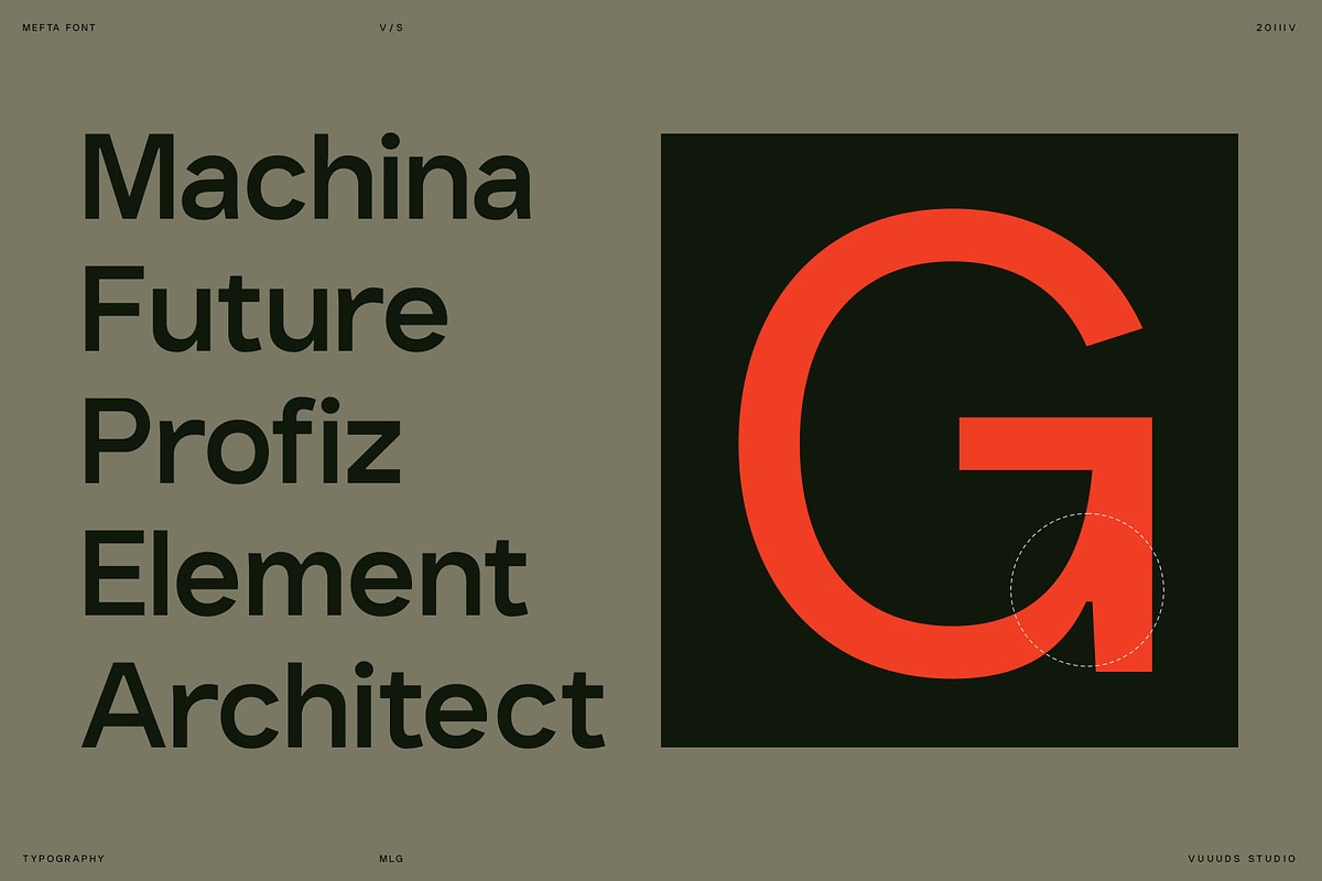 Ferom, a Sans Serif Font by vuuuds (Photo 5 of 12)