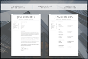 Professional CV Template | Resume, a Resume Template by introDuice - CV / Resumes (Thumbnail 4 of 6)