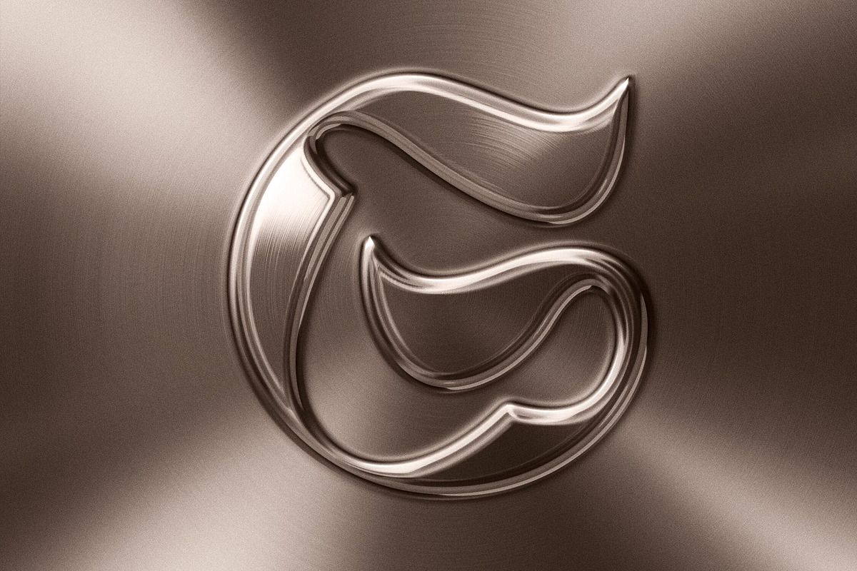 Metal Emboss Logo Effect, a Layer Style Add-On by Design Squad