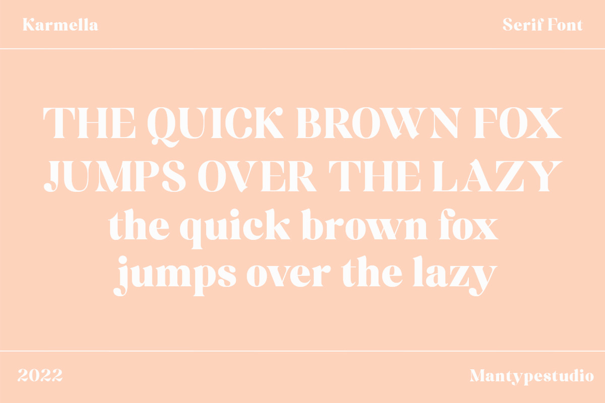 Karmella, a Serif Font by Mantype Studio (Photo 11 of 14)