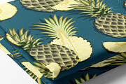 Ripe pineapple - pattern, a Pattern Graphic by Yummy (Thumbnail 6 of 7)