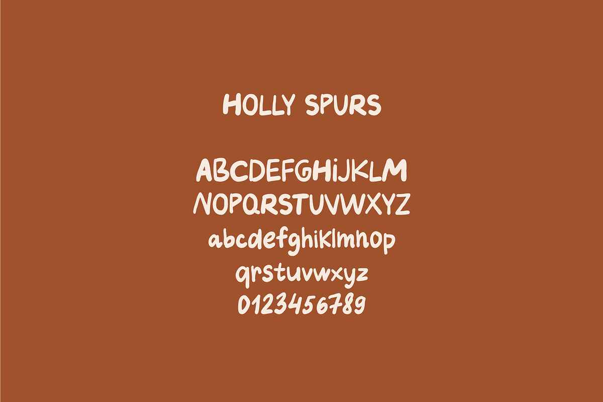 Howdy Christmas, a Handwritten Font by AnkaDrozd (Photo 5 of 7)