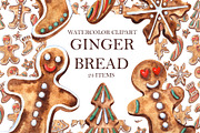 Gingerbread, a Food Illustration by JennyColorArt (Thumbnail 1 of 5)